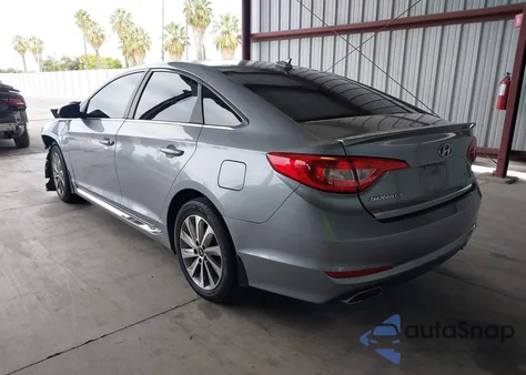 2017 Hyundai Sonata Sport z USA, uszkodzony, nr VIN 5NPE34AF1HH495637